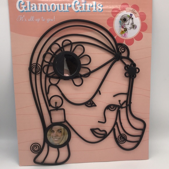 Vintage Alexa Flip Wire Wall Frame Sculpture “Glamour Girls” Purchased 1998 - Picture 2 of 8